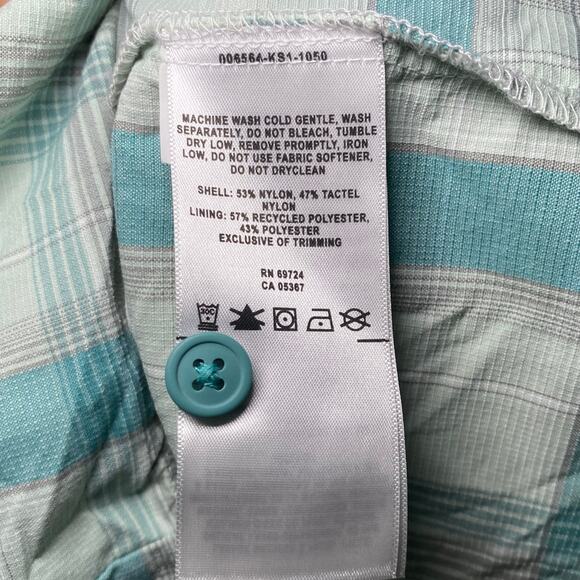 Columbia Mens Plaid Button Up - Blue - Size Large - Picture 11 of 14